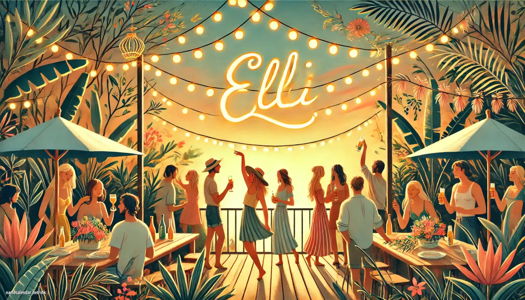 Прослава на именден и име - Elli