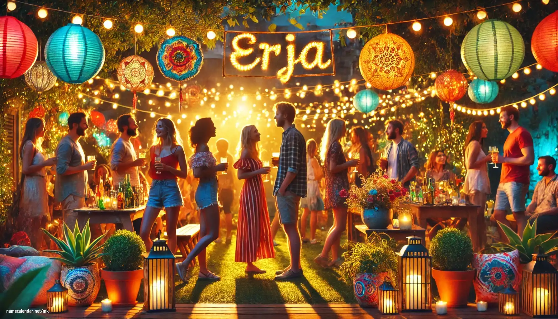 Прослава на именден и име - Erja