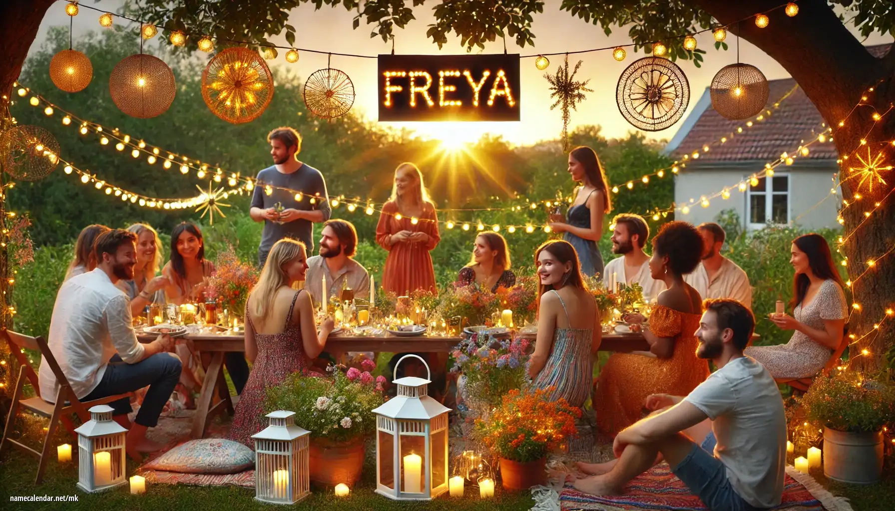 Прослава на именден и име - Freya