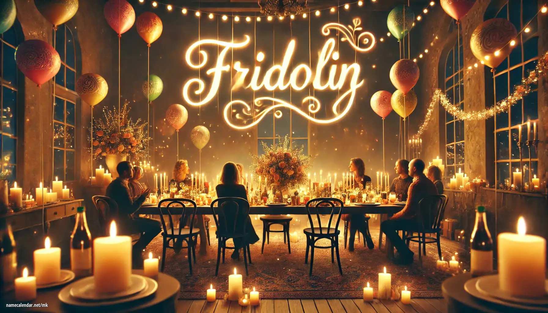 Прослава на именден и име - Fridolin