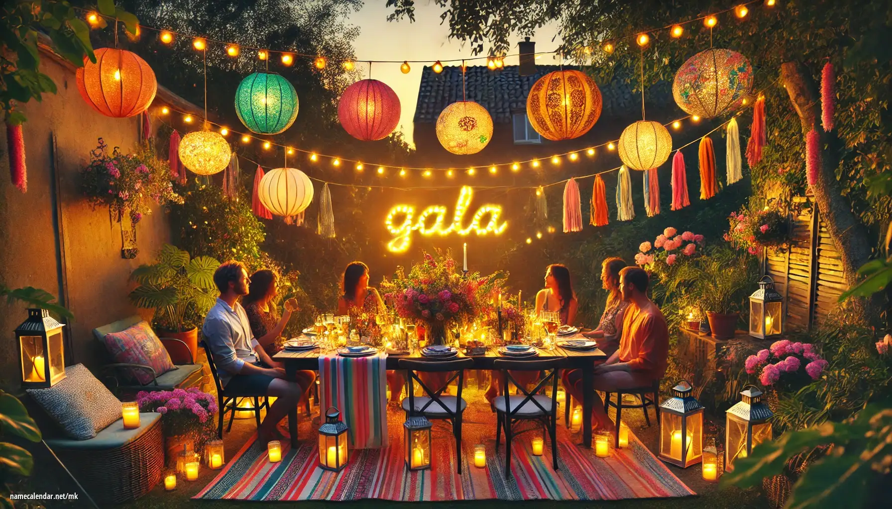 Прослава на именден и име - Gala