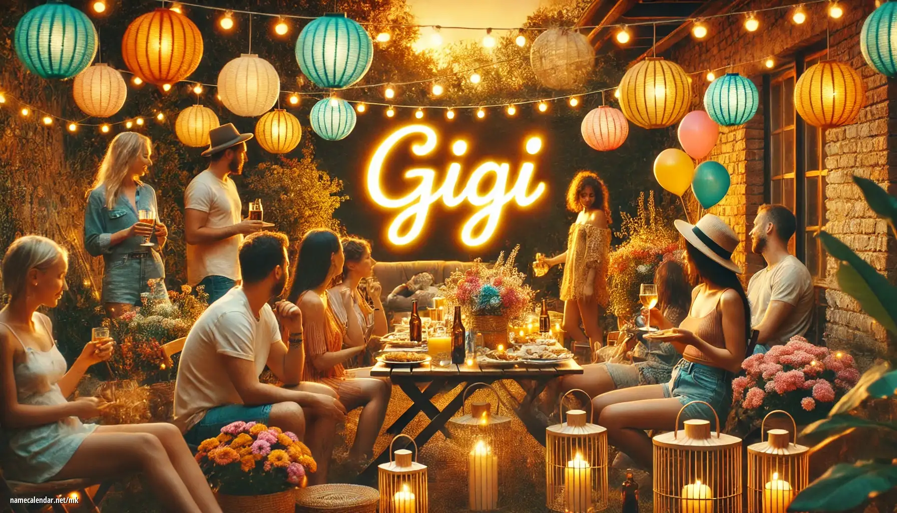 Прослава на именден и име - Gigi