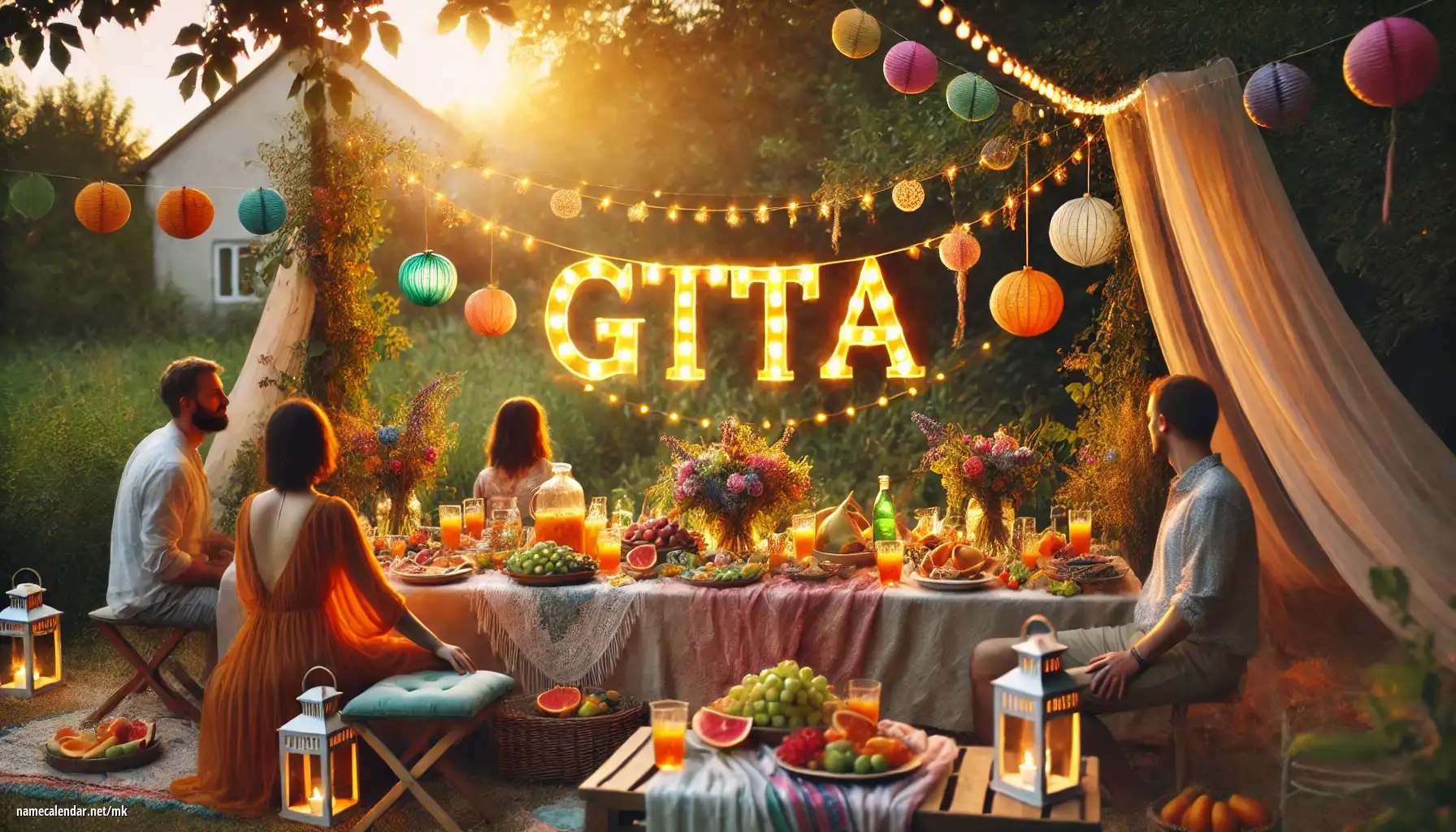 Прослава на именден и име - Gita