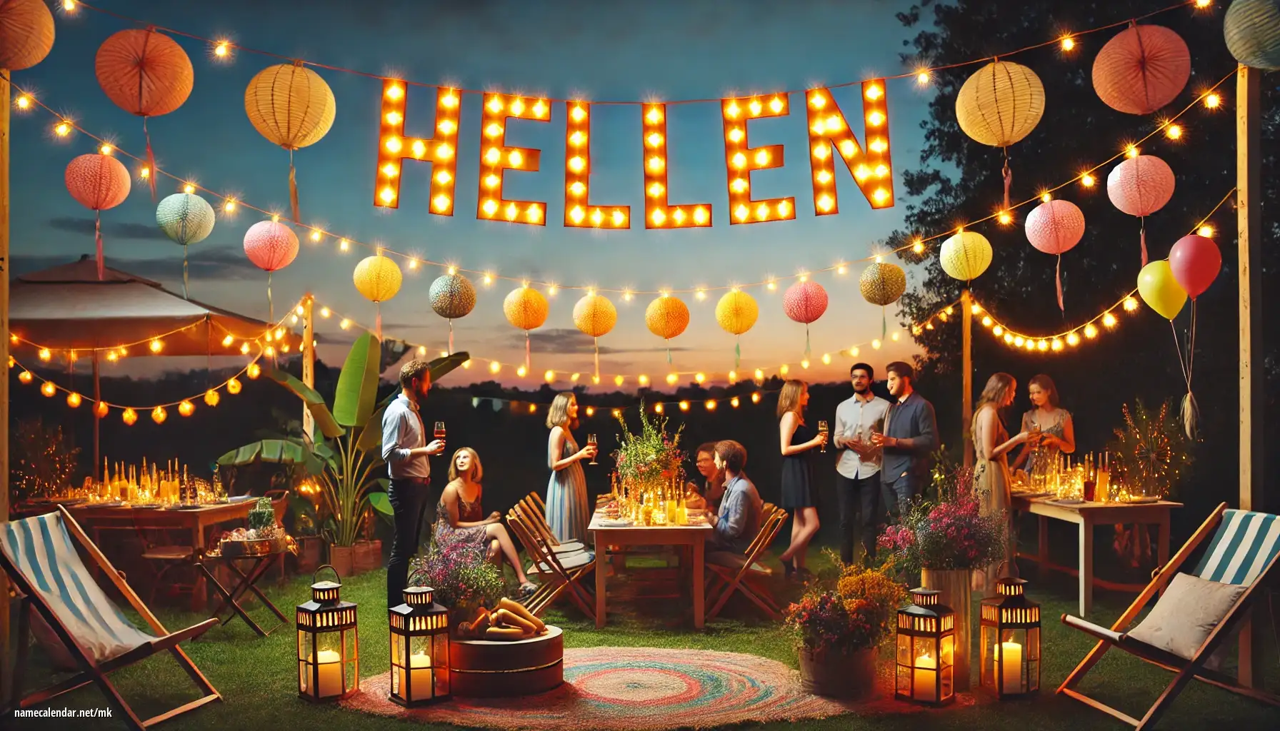 Прослава на именден и име - Hellen