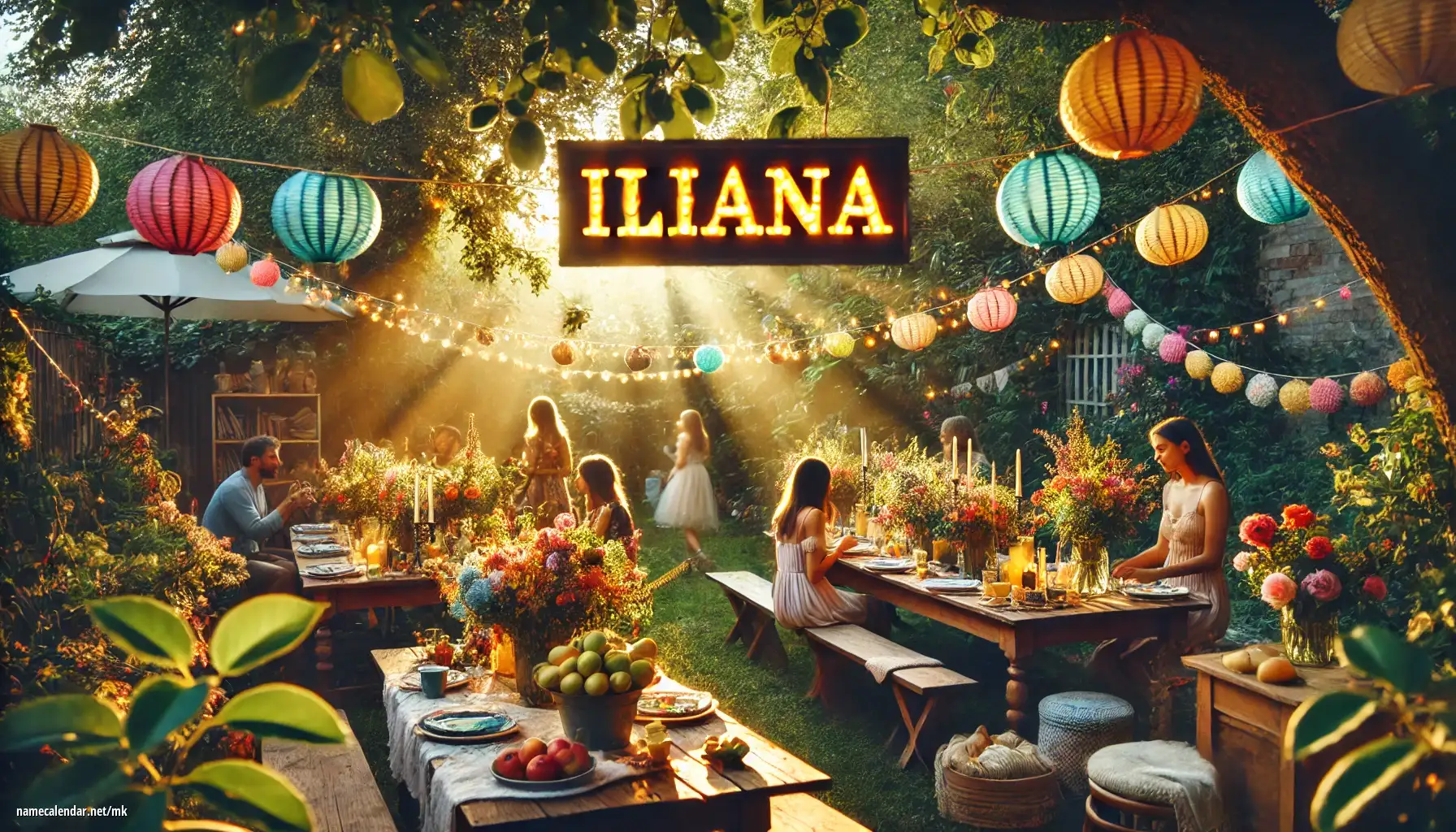 Прослава на именден и име - Iliana