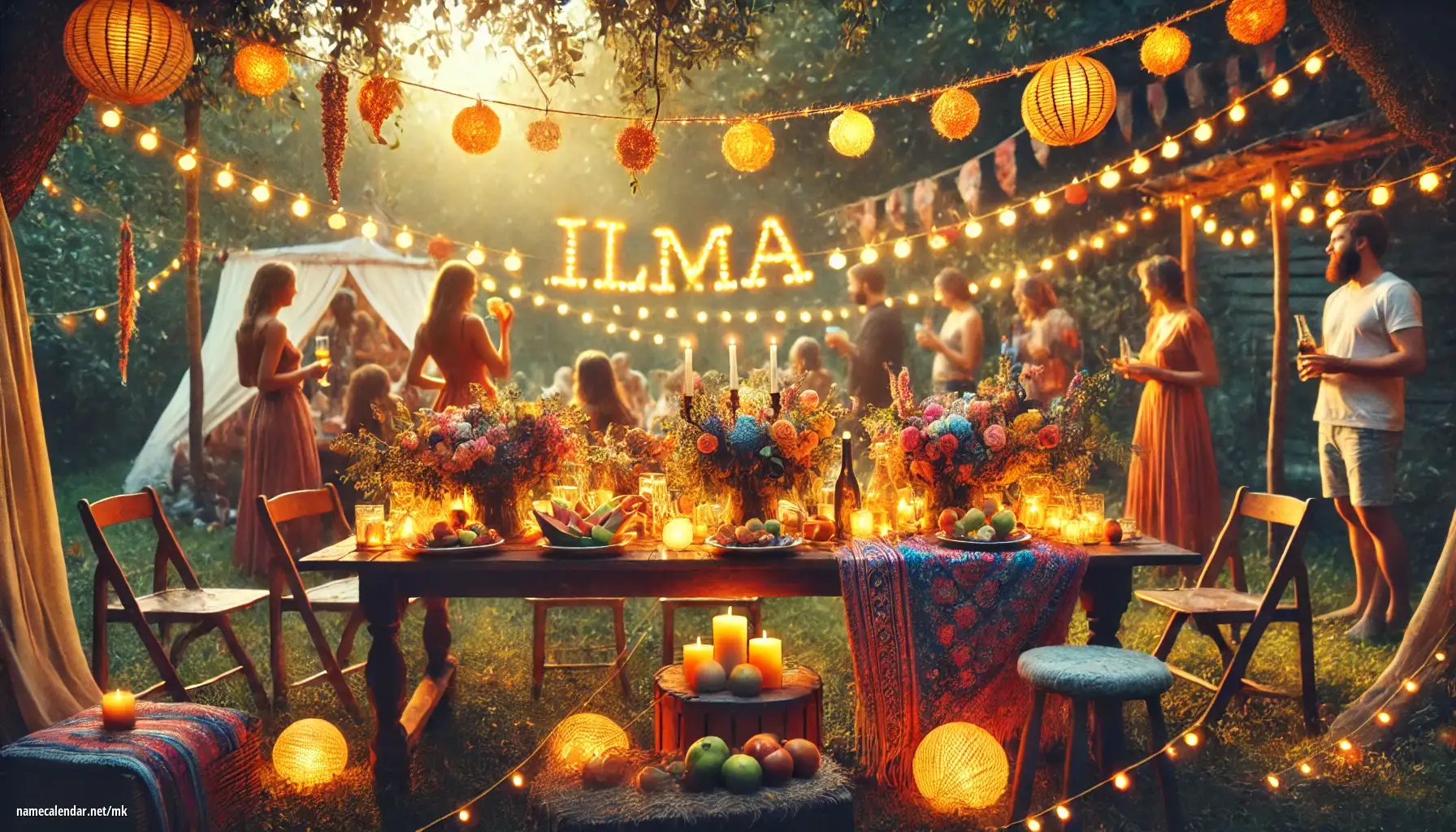 Прослава на именден и име - Ilma