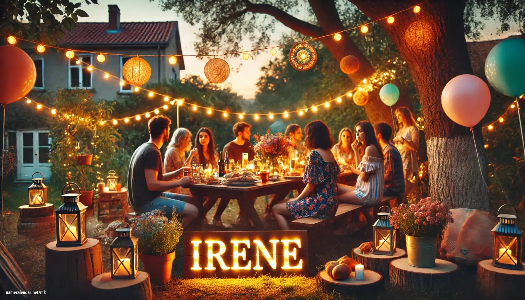 Прослава на именден и име - Irène