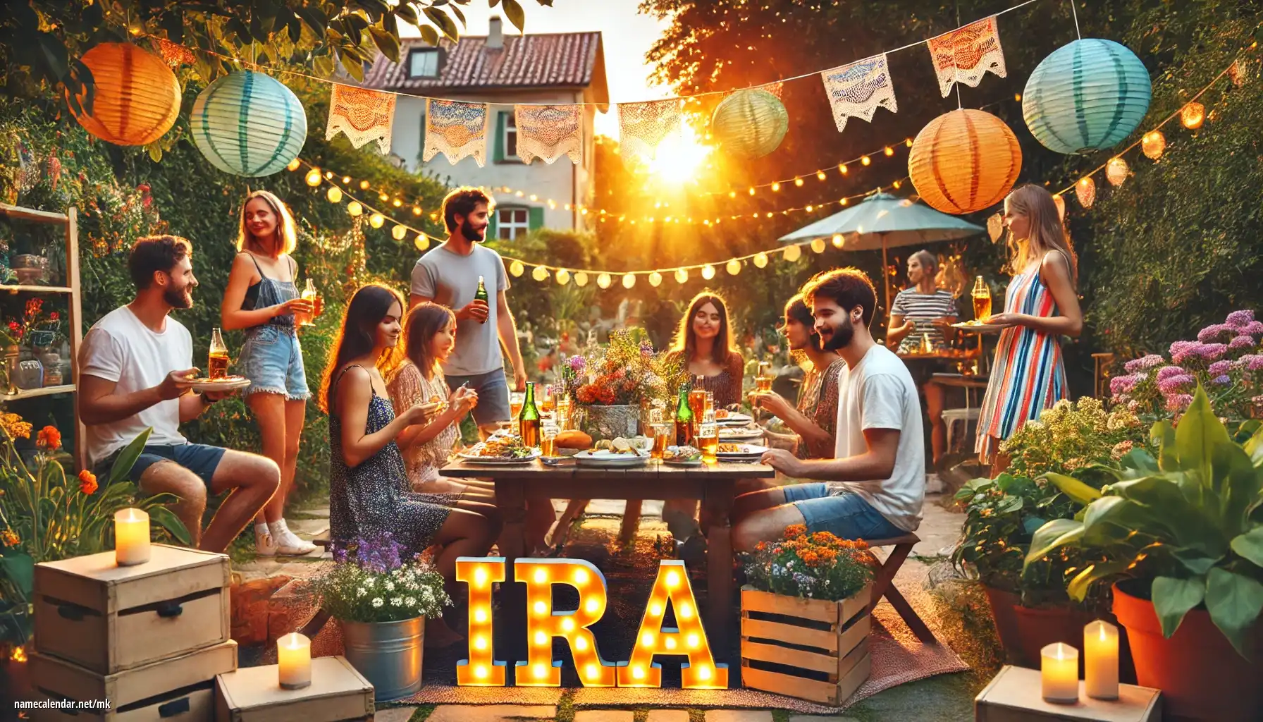 Прослава на именден и име - Ira