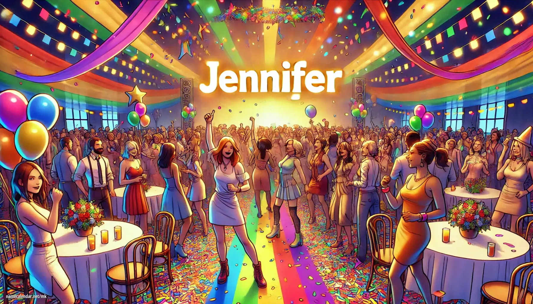 Прослава на именден и име - Jennifer