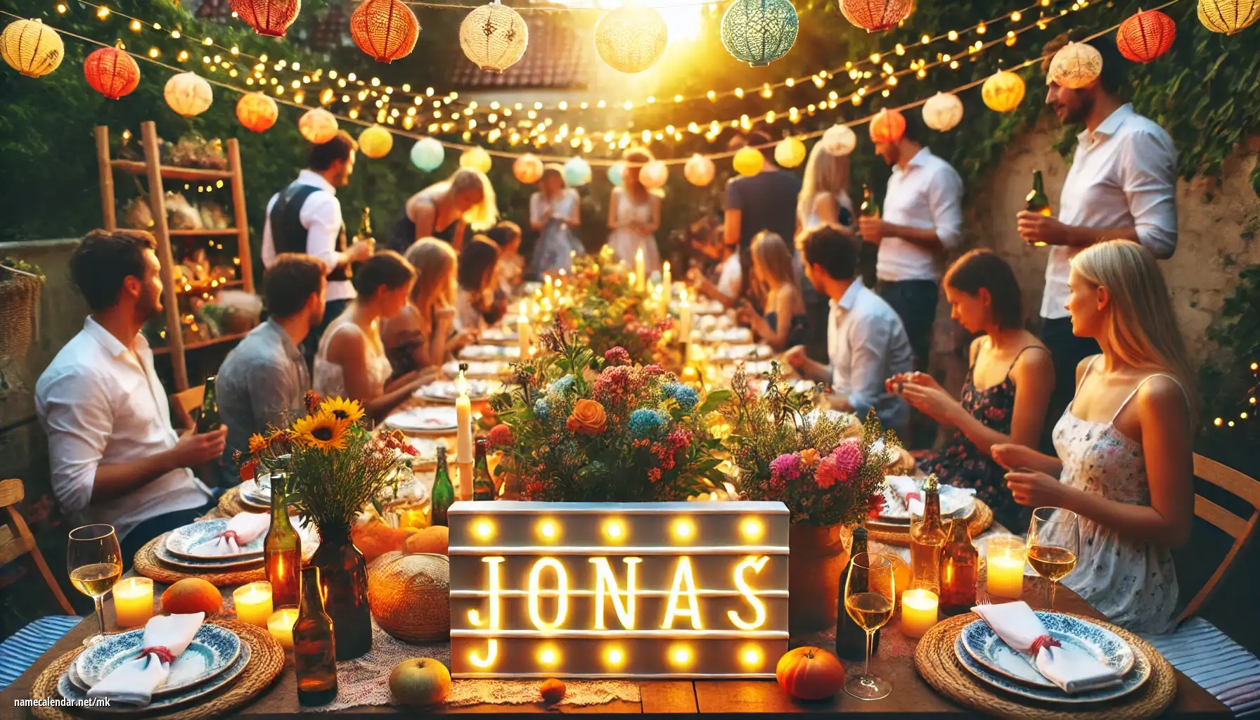 Прослава на именден и име - Jonáš