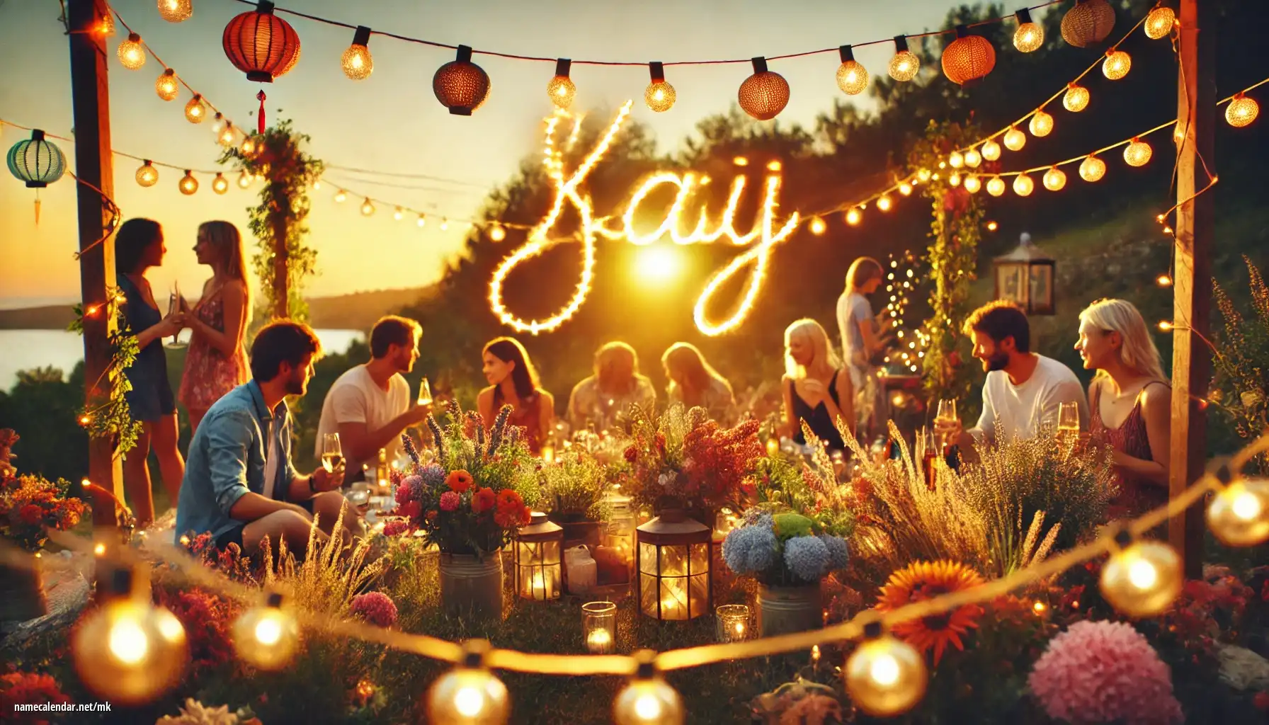 Прослава на именден и име - Kaj