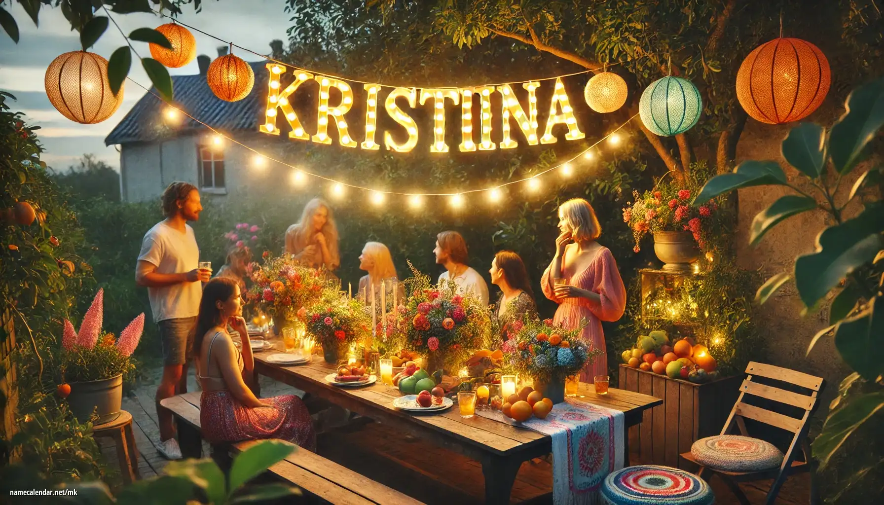 Прослава на именден и име - Kristiina