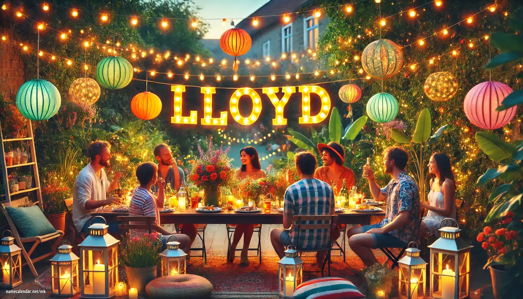 Прослава на именден и име - Lloyd