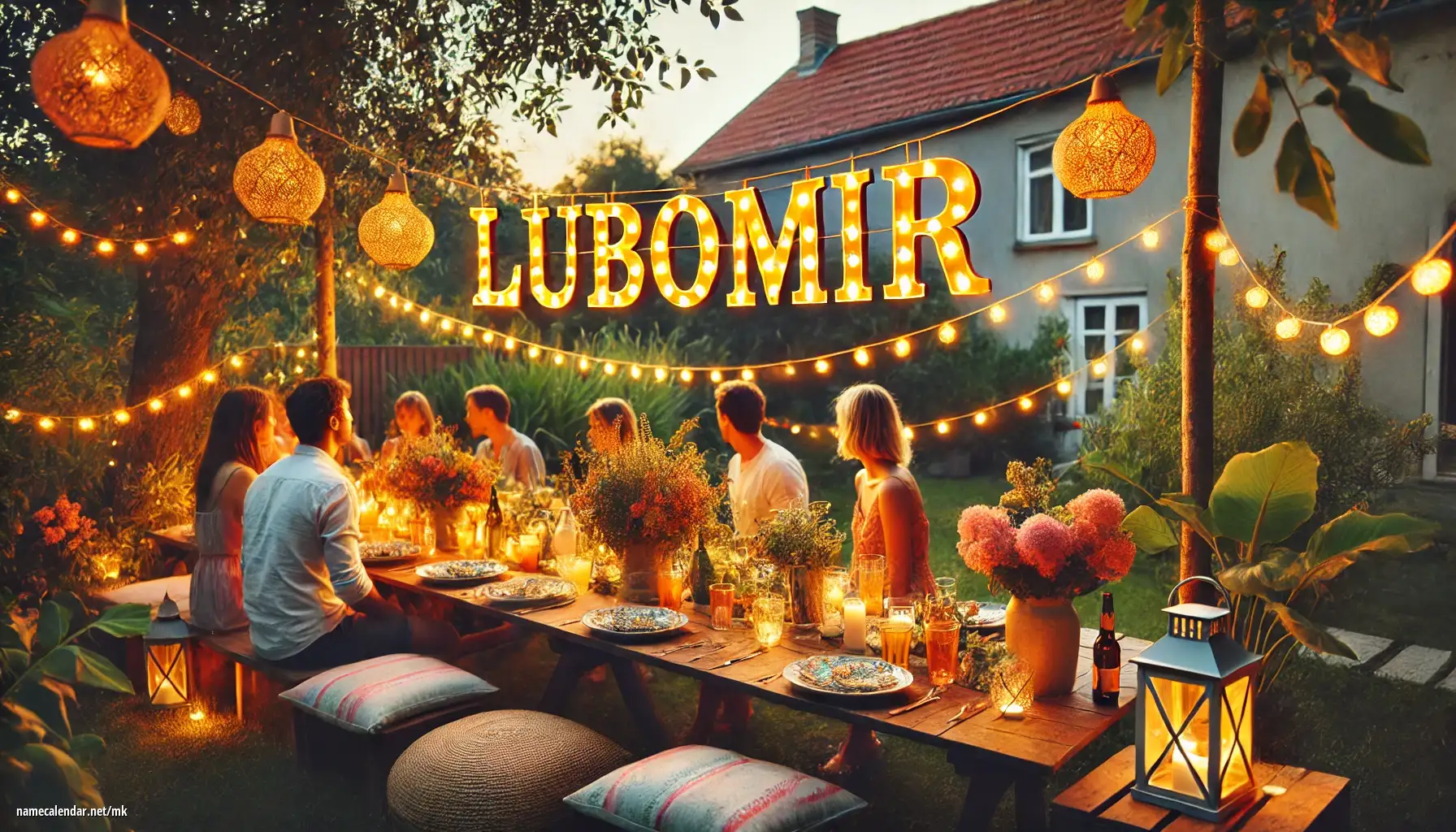 Прослава на именден и име - Lubomír