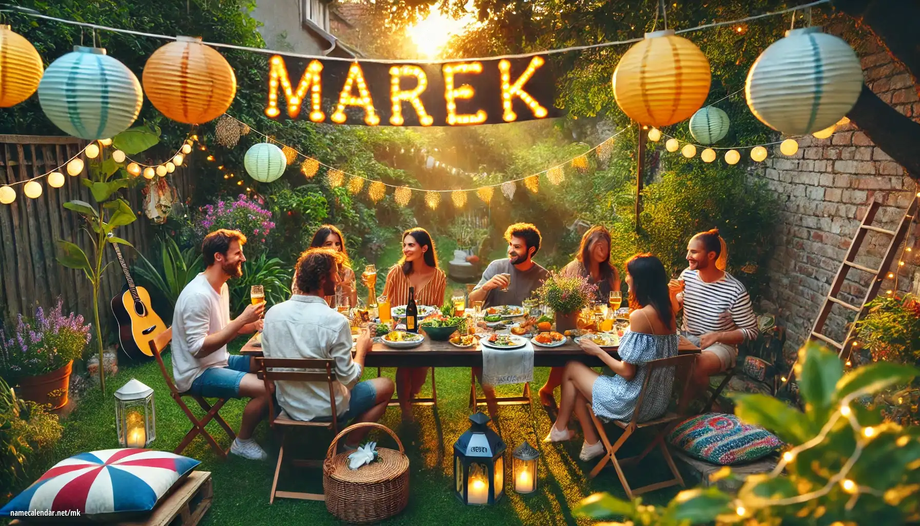 Прослава на именден и име - Marek