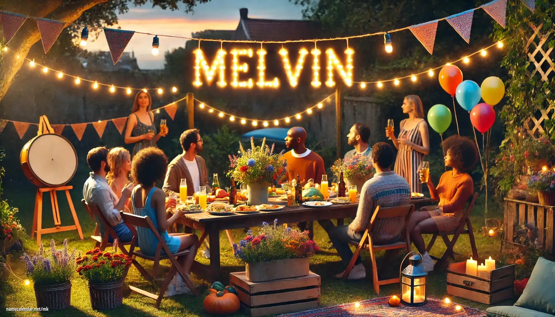 Прослава на именден и име - Melvin