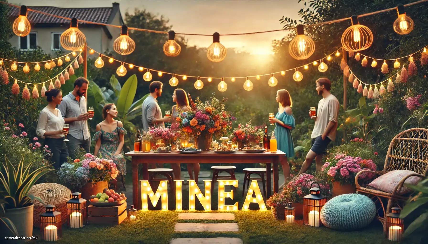 Прослава на именден и име - Minea