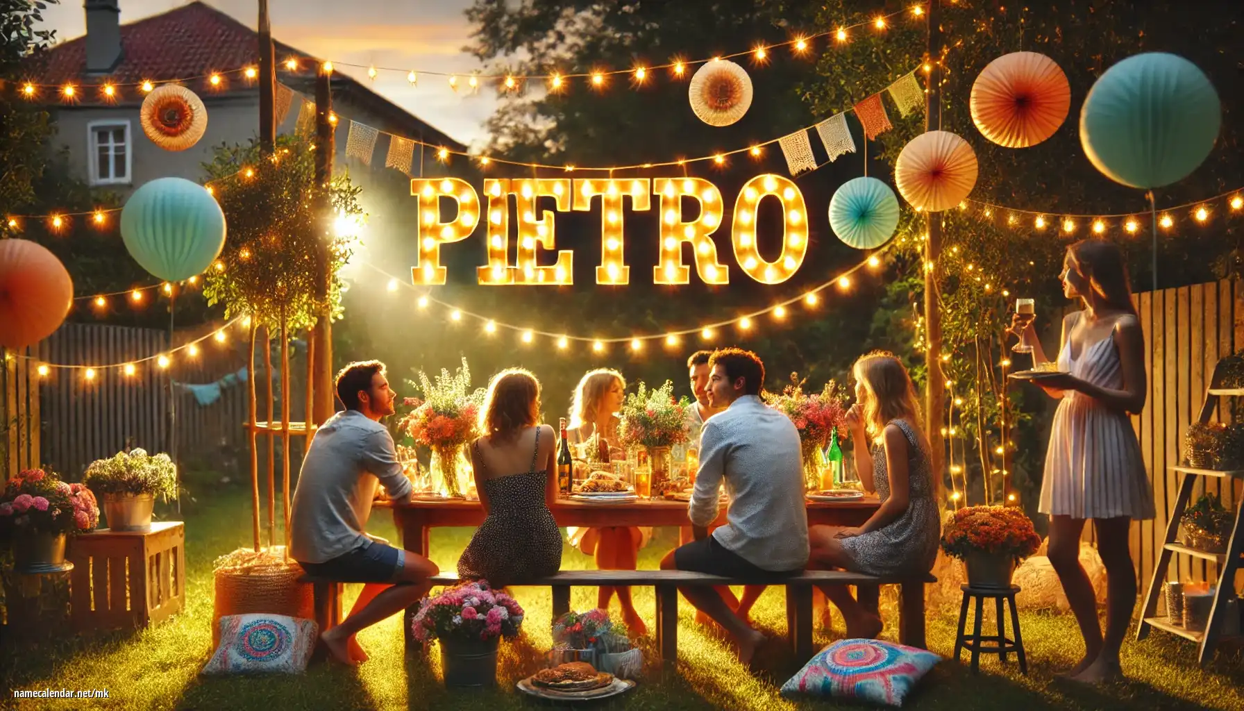 Прослава на именден и име - Pietro