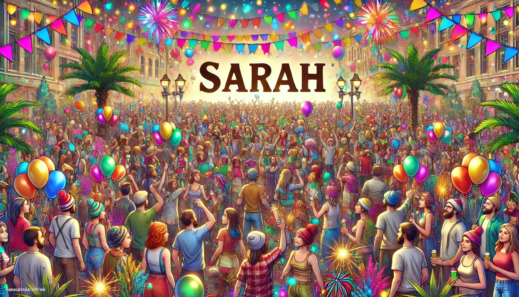 Прослава на именден и име - Sarah