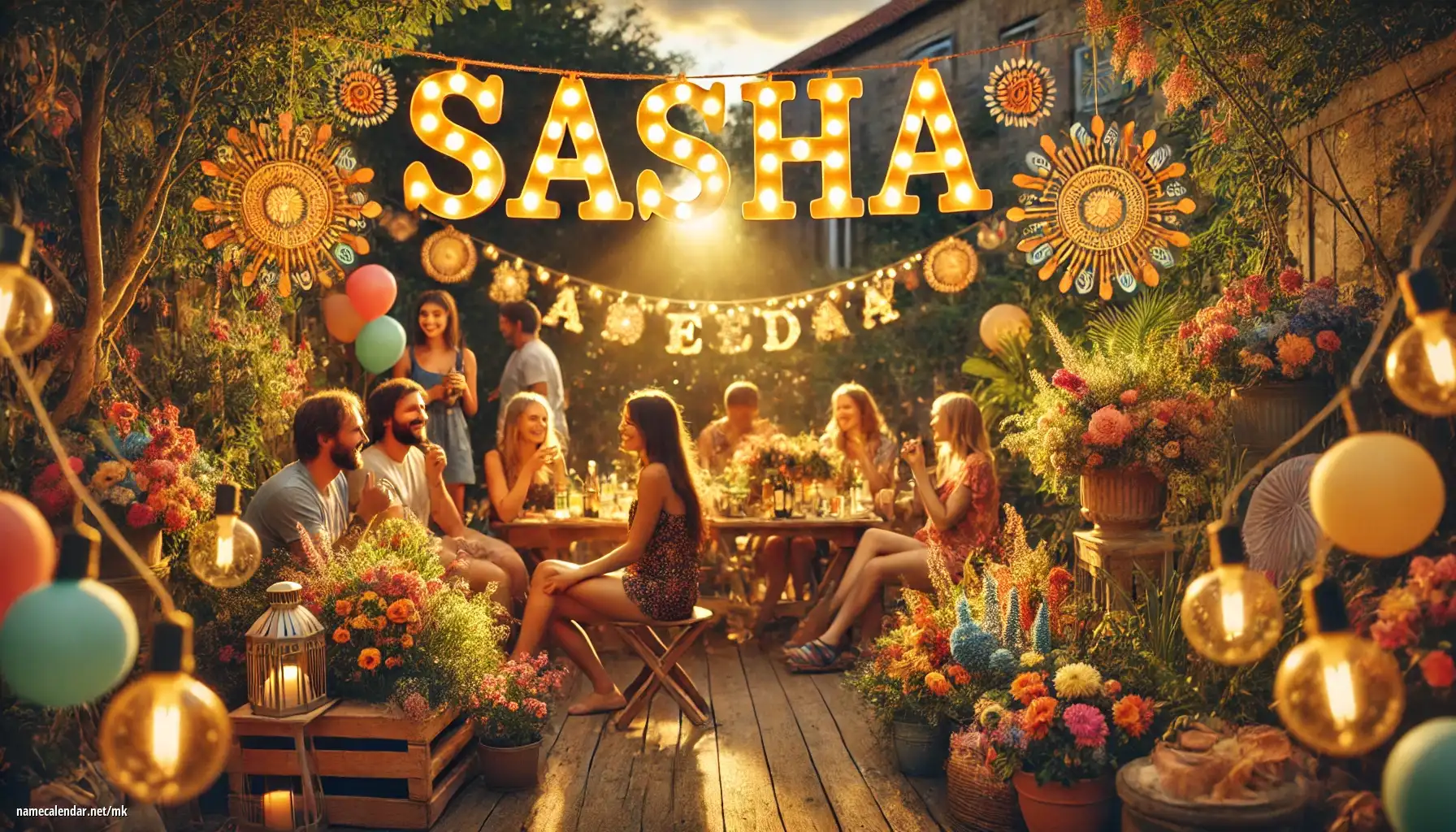 Прослава на именден и име - Sasha