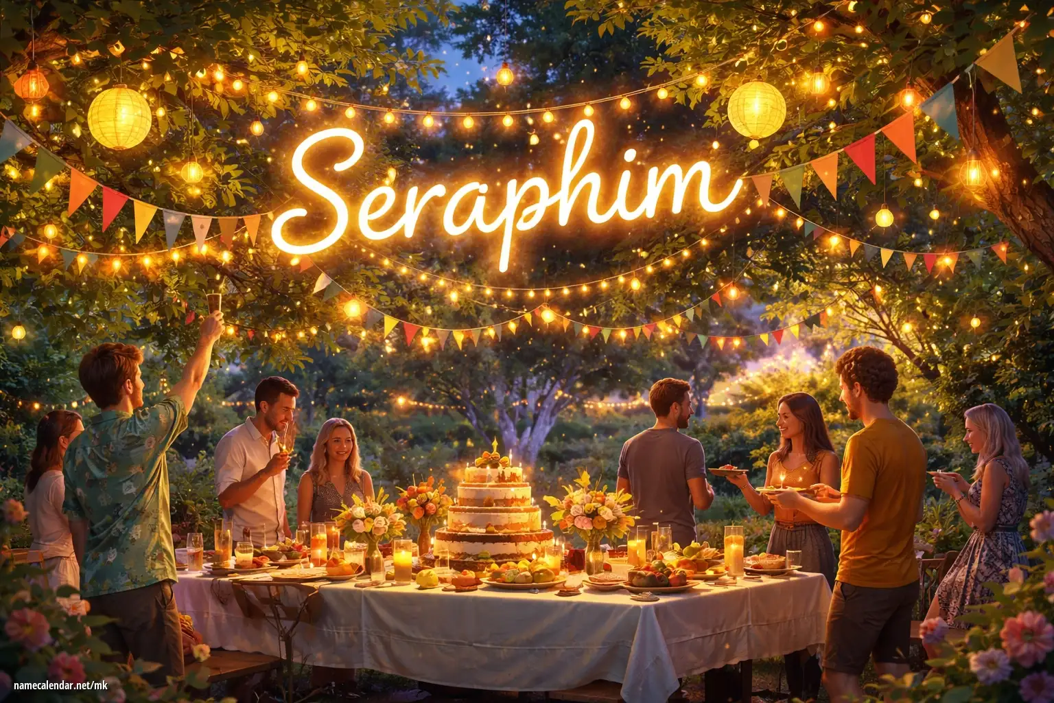 Прослава на именден и име - Seraphim