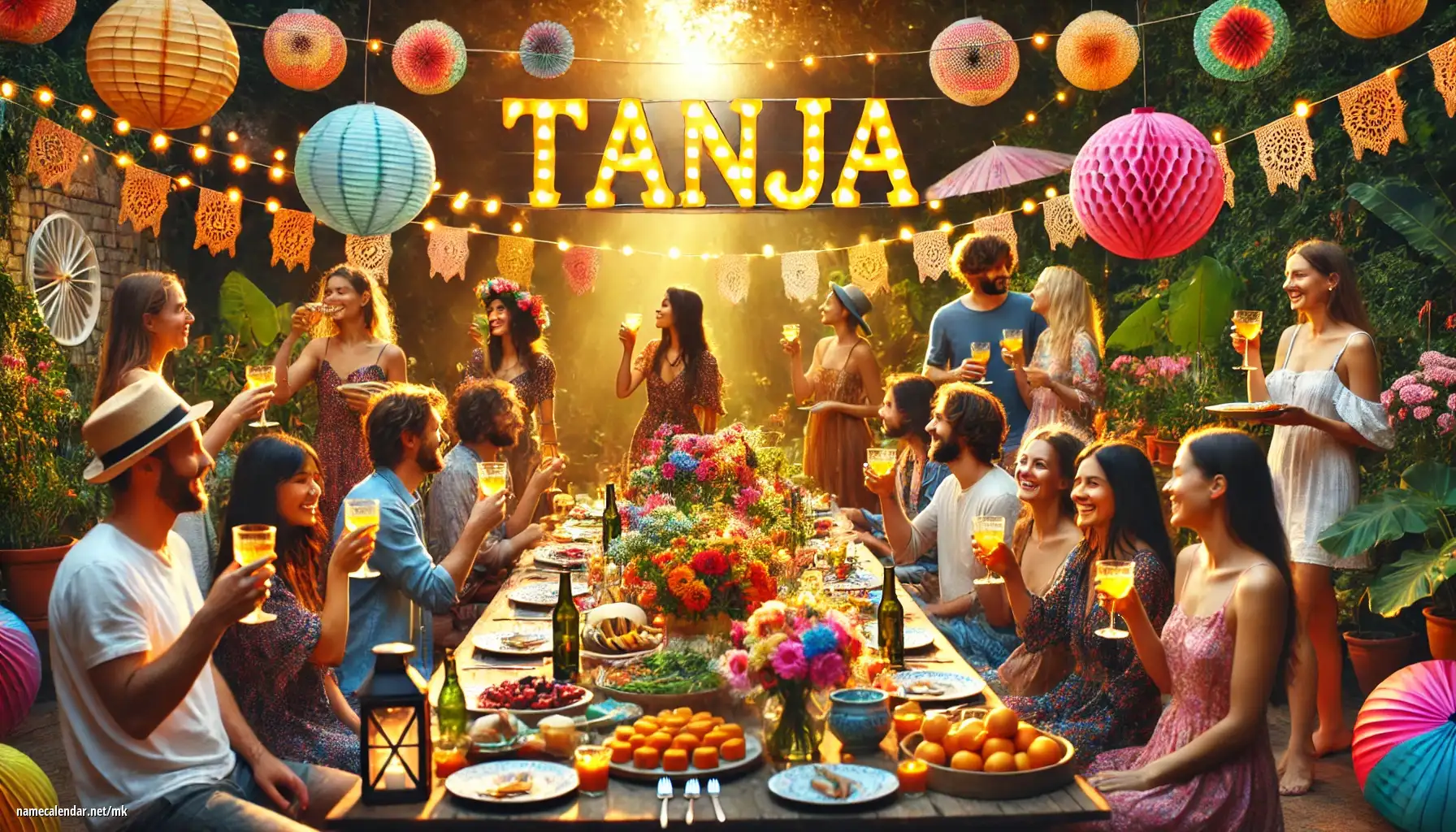 Прослава на именден и име - Tanja