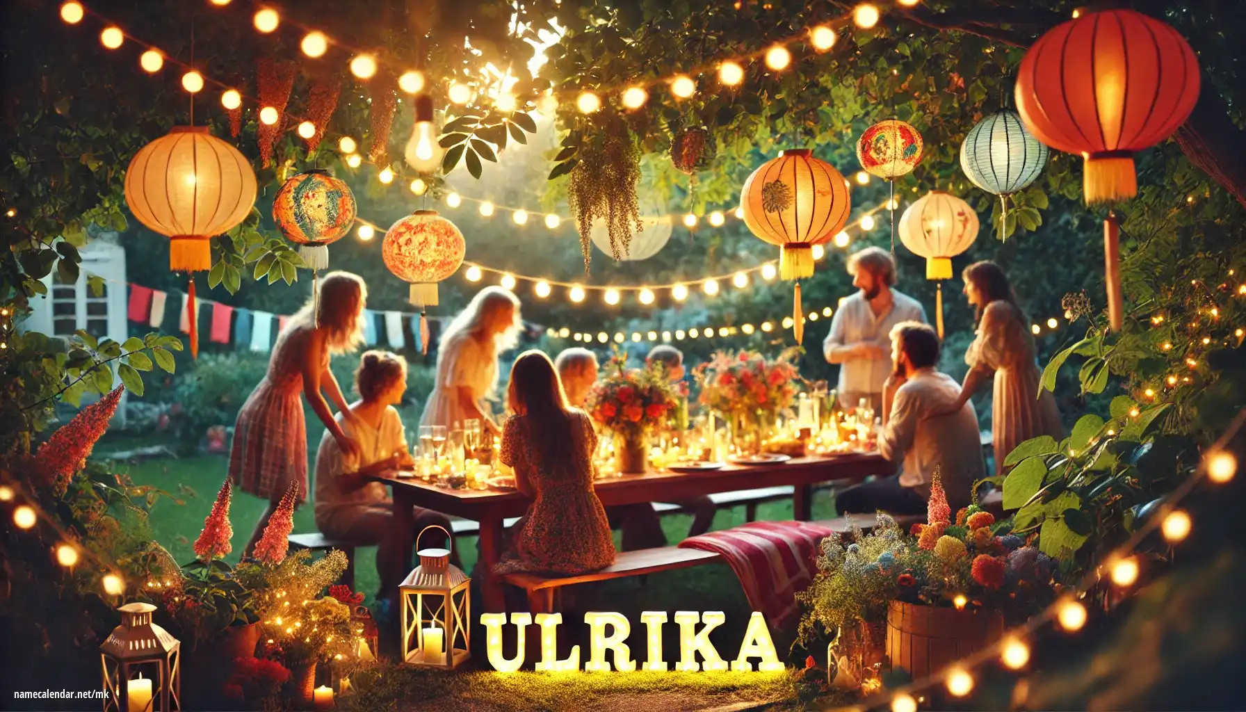 Прослава на именден и име - Ulrika