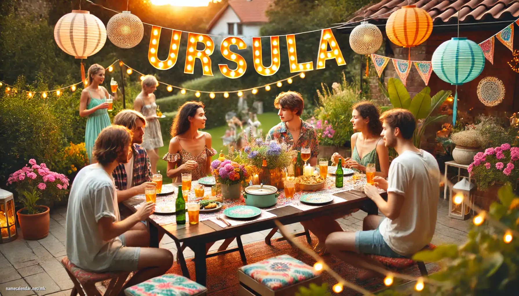 Прослава на именден и име - Ursula