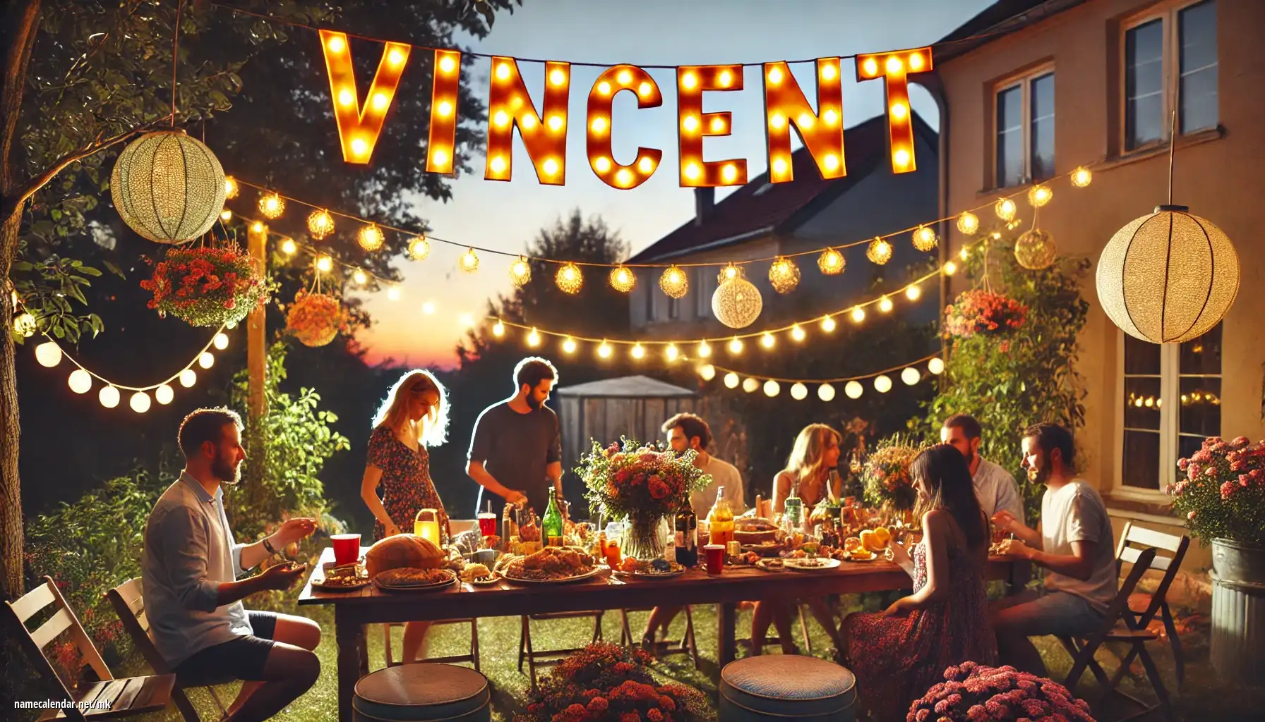 Прослава на именден и име - Vincent