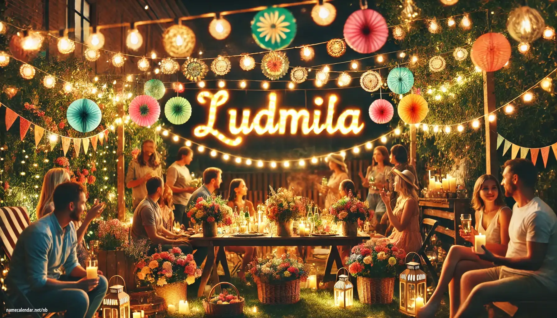 Feiring av navnedag og navn - Ľudmila