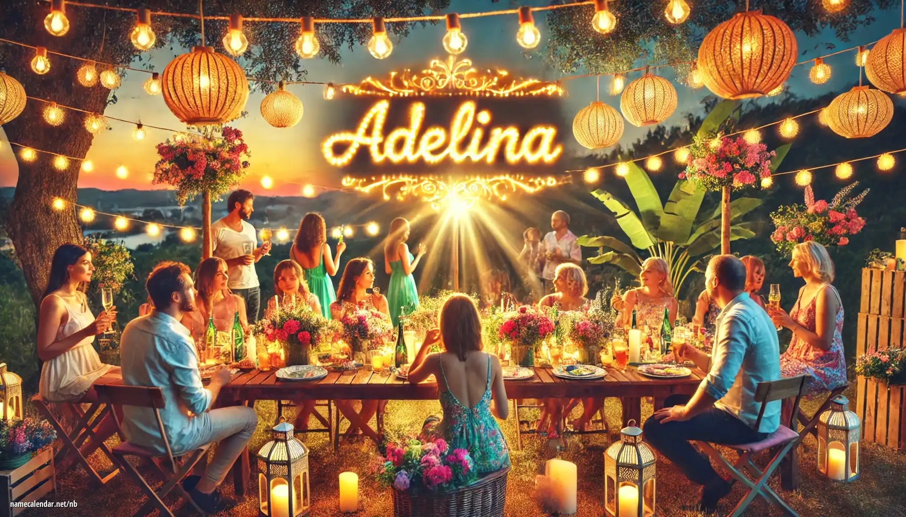 Feiring av navnedag og navn - Adelina