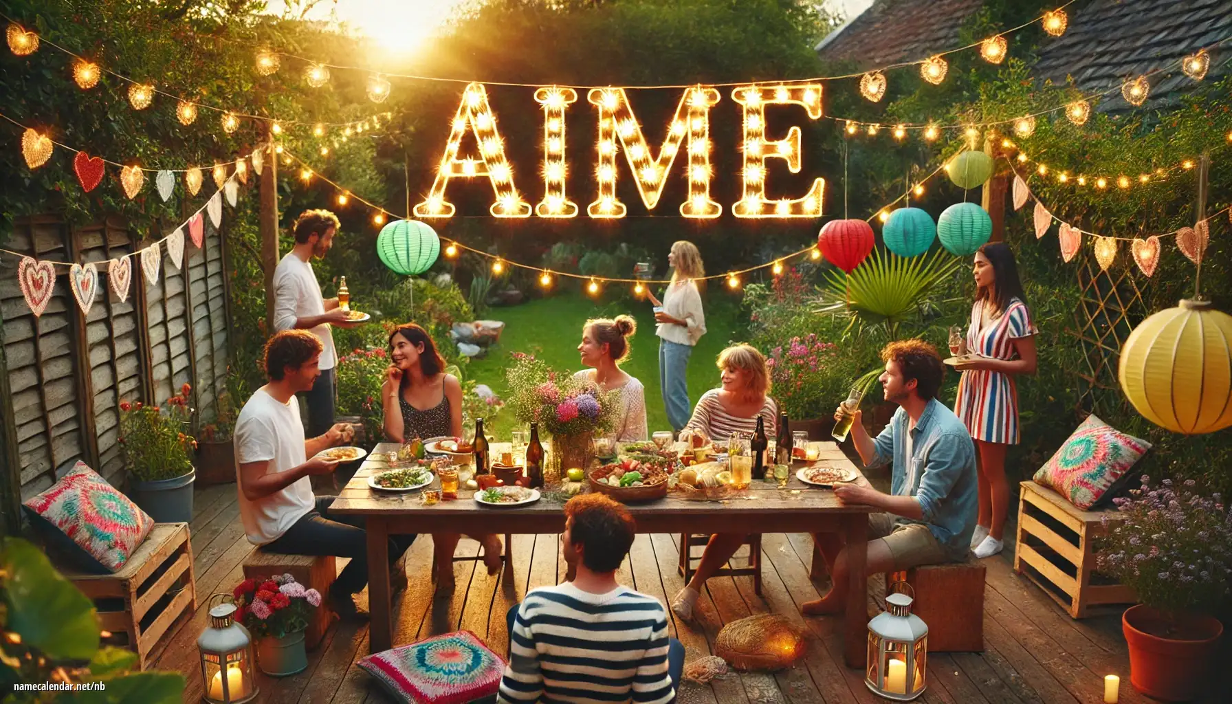 Feiring av navnedag og navn - Aimé