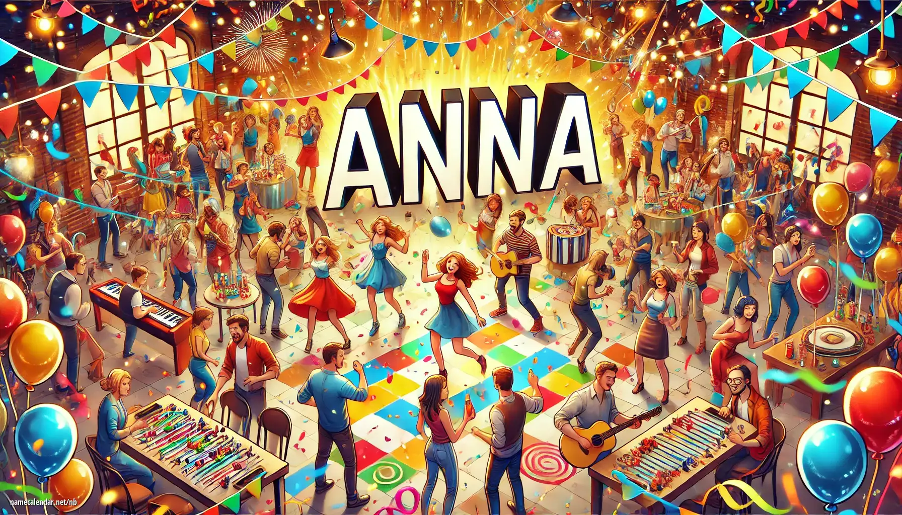 Feiring av navnedag og navn - Anna