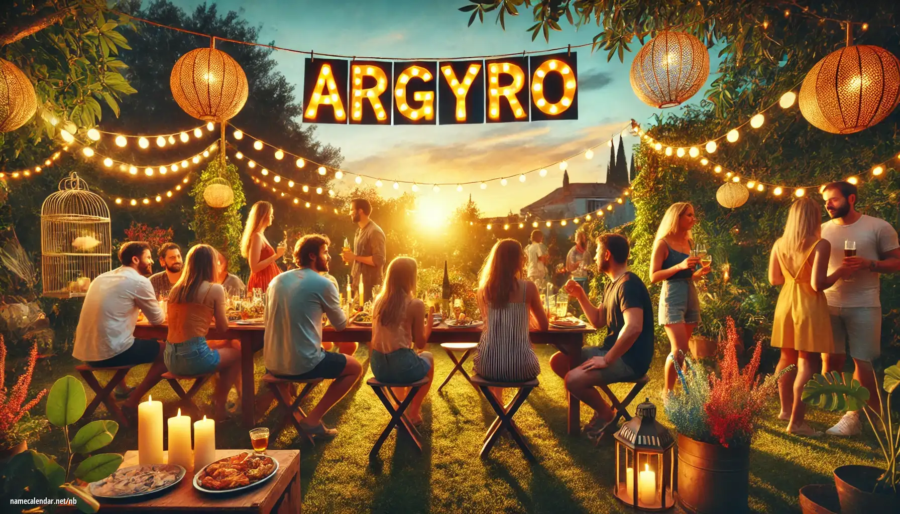 Feiring av navnedag og navn - Argyro