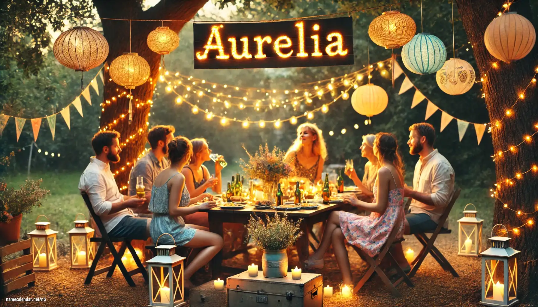 Feiring av navnedag og navn - Aurelia