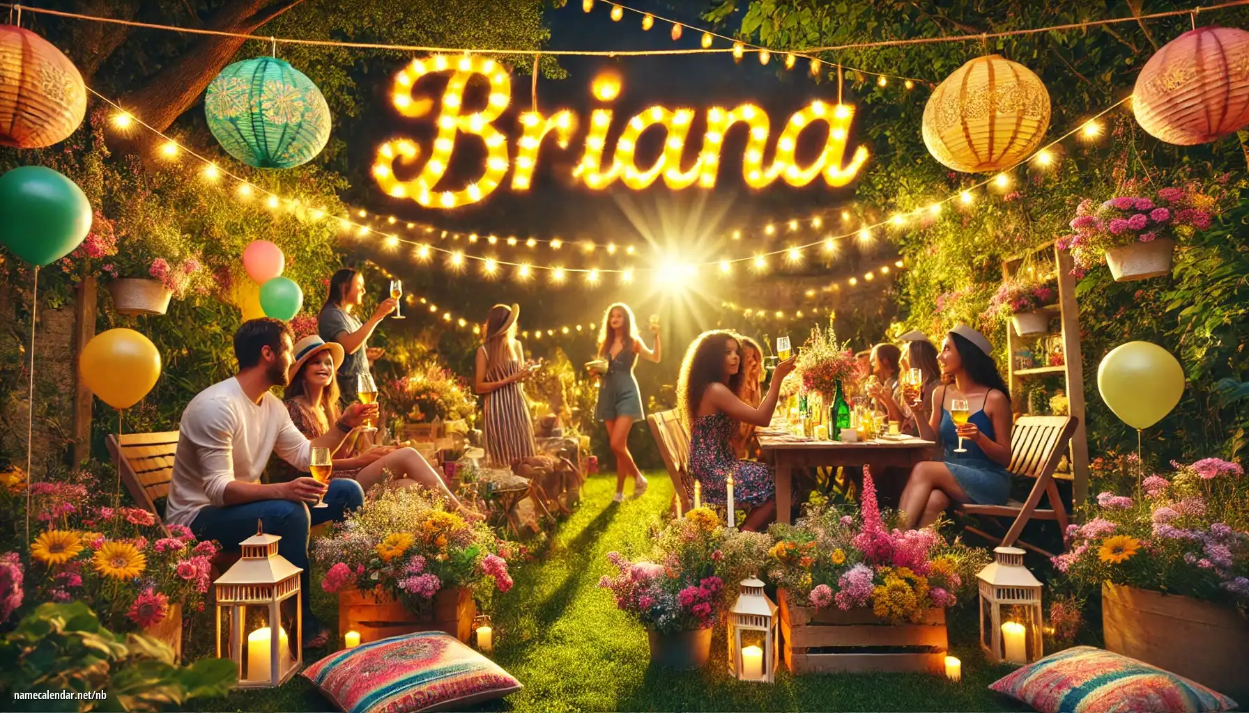 Feiring av navnedag og navn - Briana