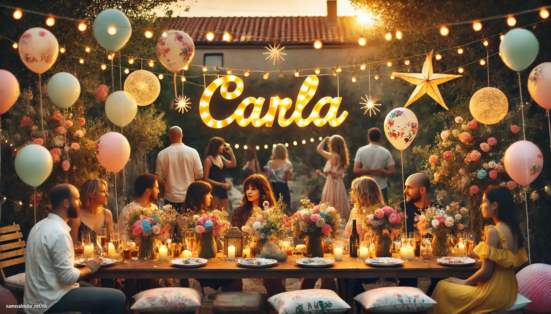 Feiring av navnedag og navn - Carla