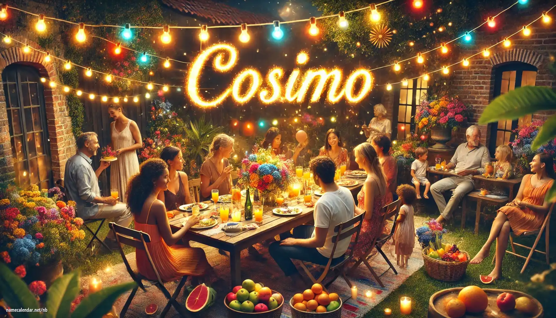 Feiring av navnedag og navn - Cosimo