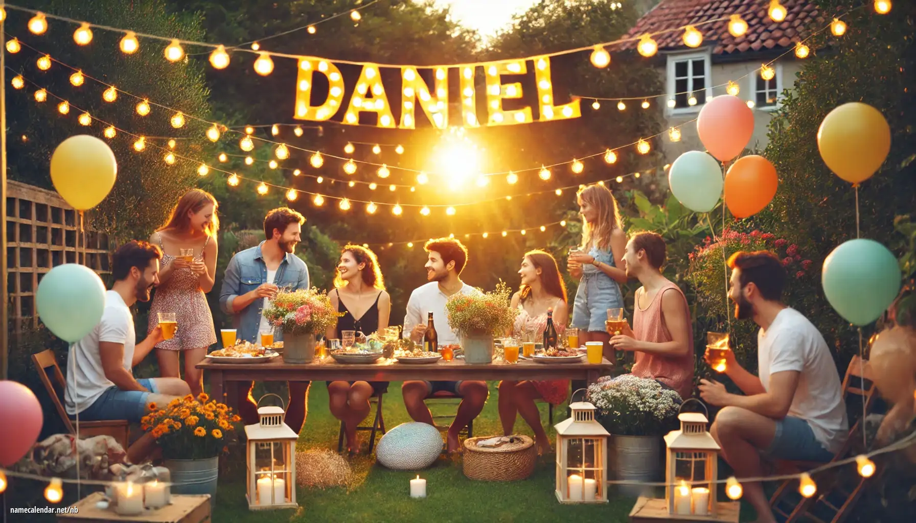 Feiring av navnedag og navn - Dániel