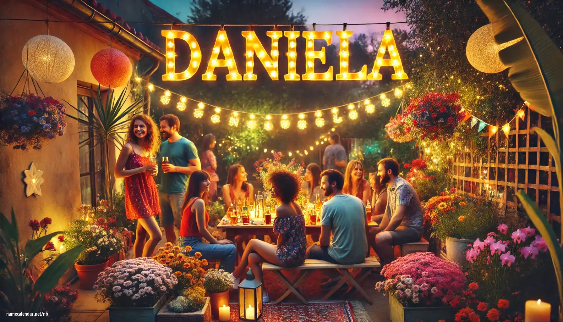 Feiring av navnedag og navn - Dániela