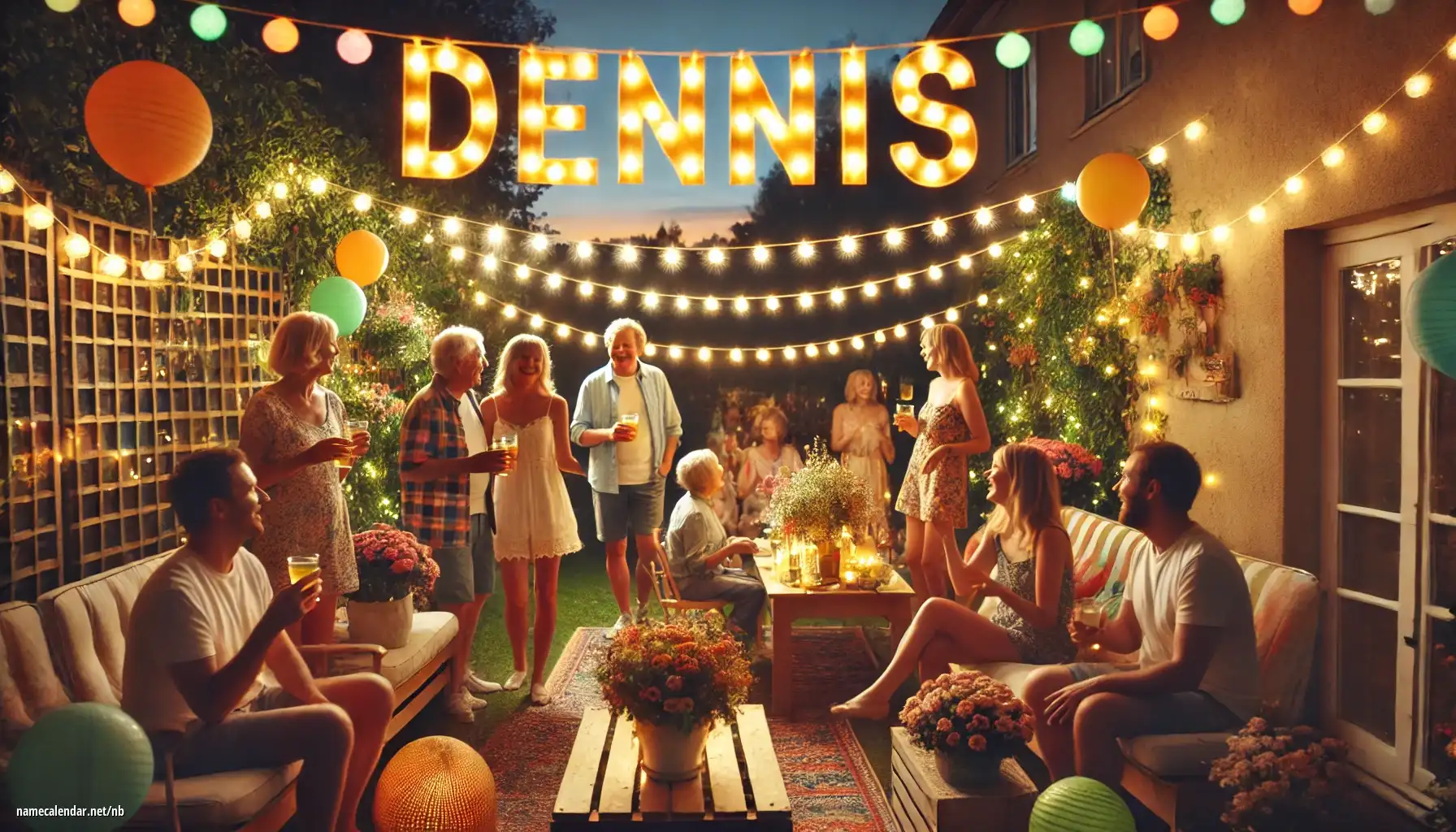 Feiring av navnedag og navn - Dennis