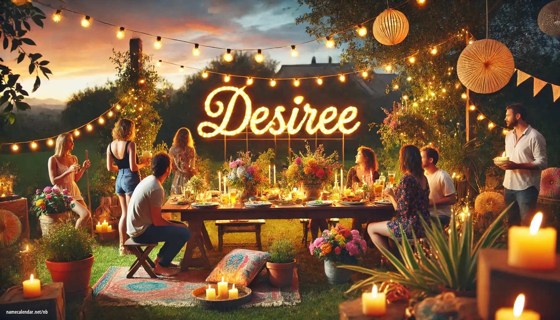 Feiring av navnedag og navn - Desiree