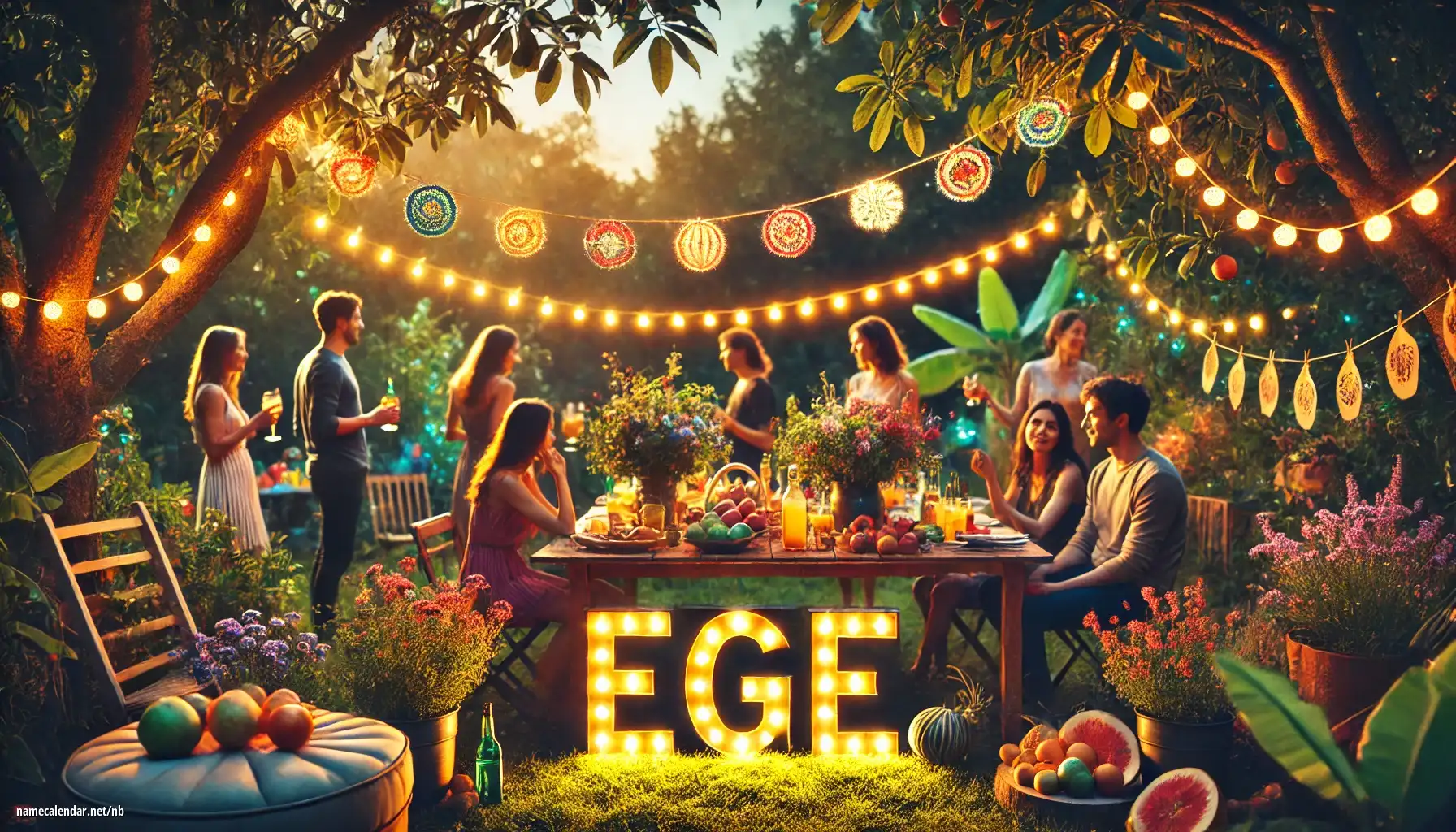 Feiring av navnedag og navn - Ege