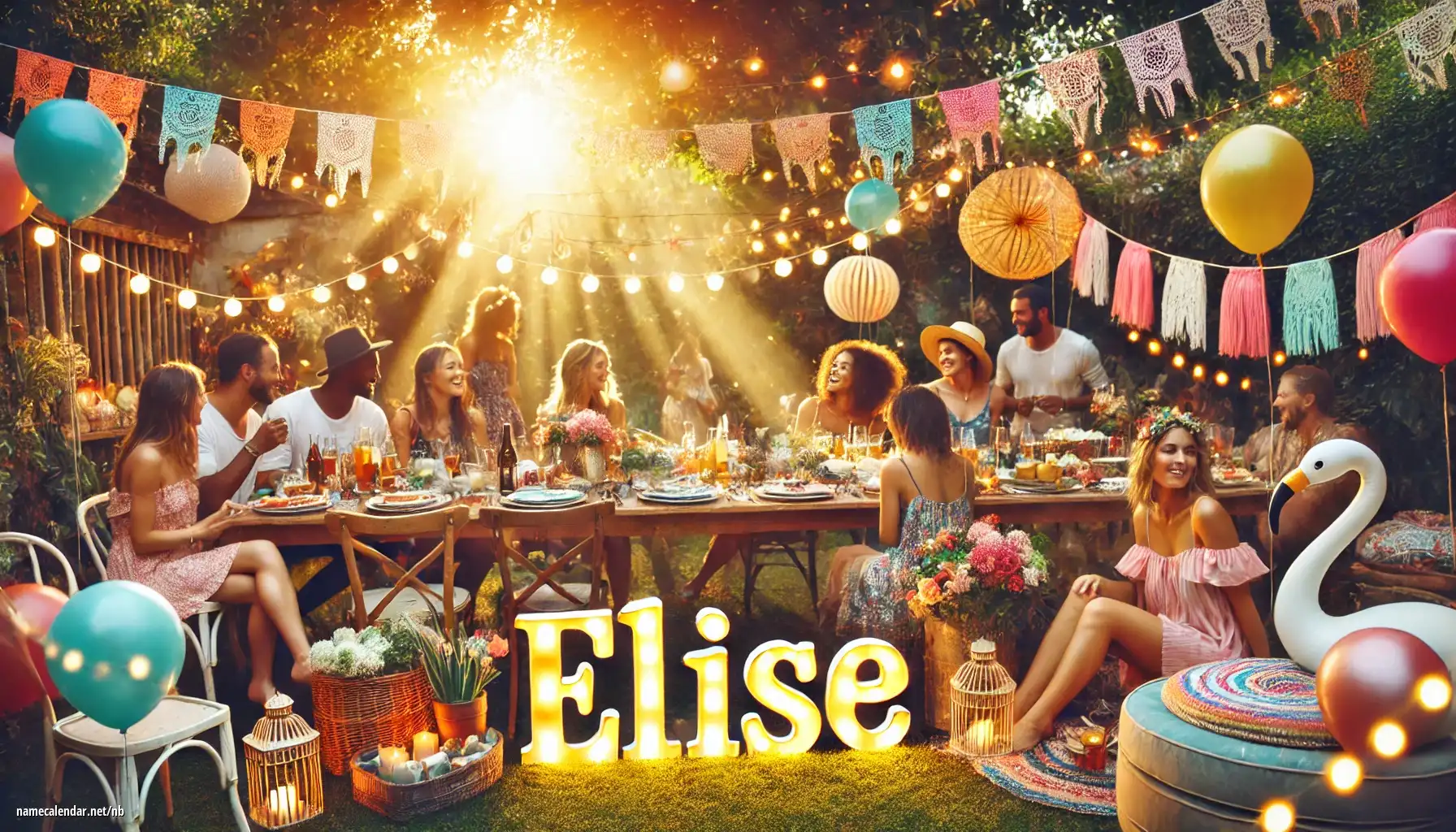 Feiring av navnedag og navn - Elise