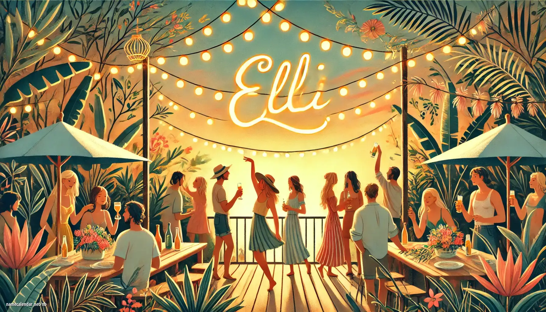 Feiring av navnedag og navn - Elli