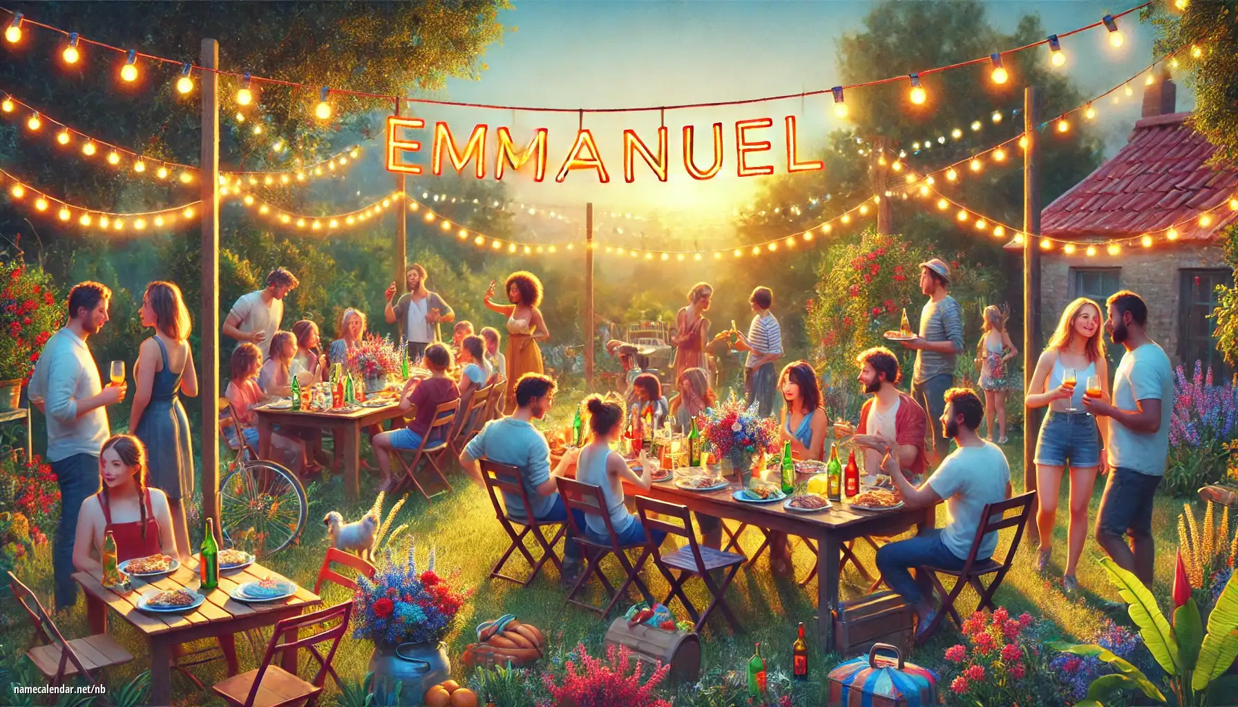 Feiring av navnedag og navn - Emmanuel