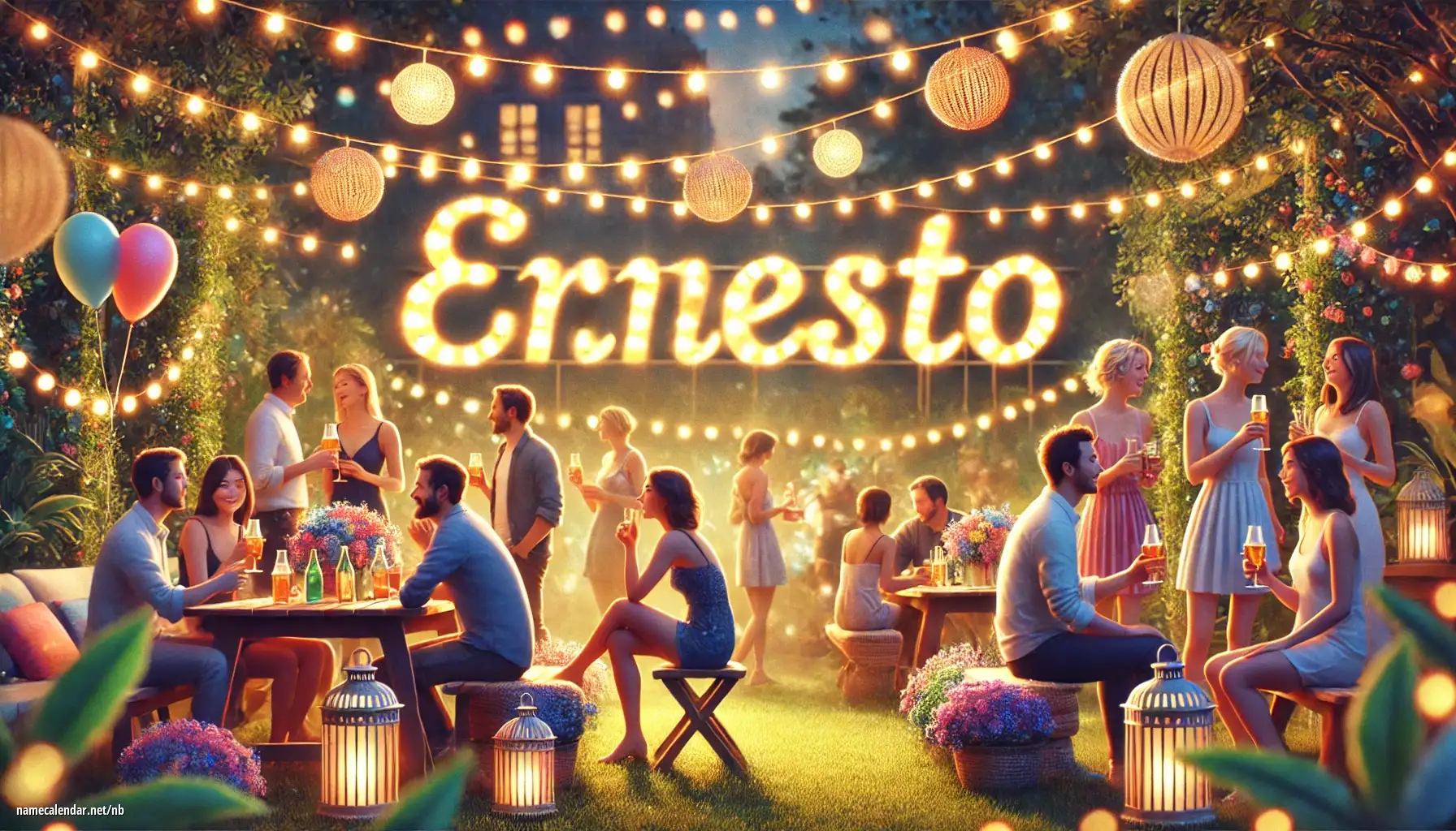 Feiring av navnedag og navn - Ernesto