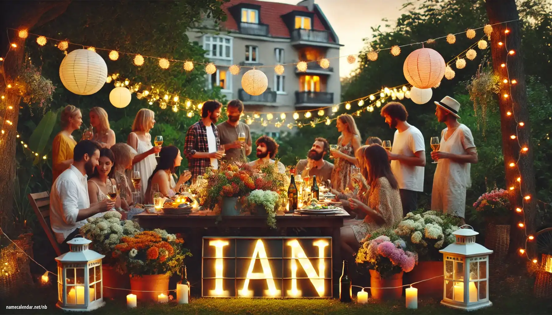 Feiring av navnedag og navn - Ian