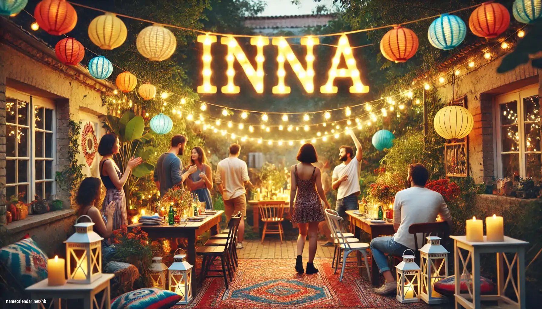 Feiring av navnedag og navn - Inna