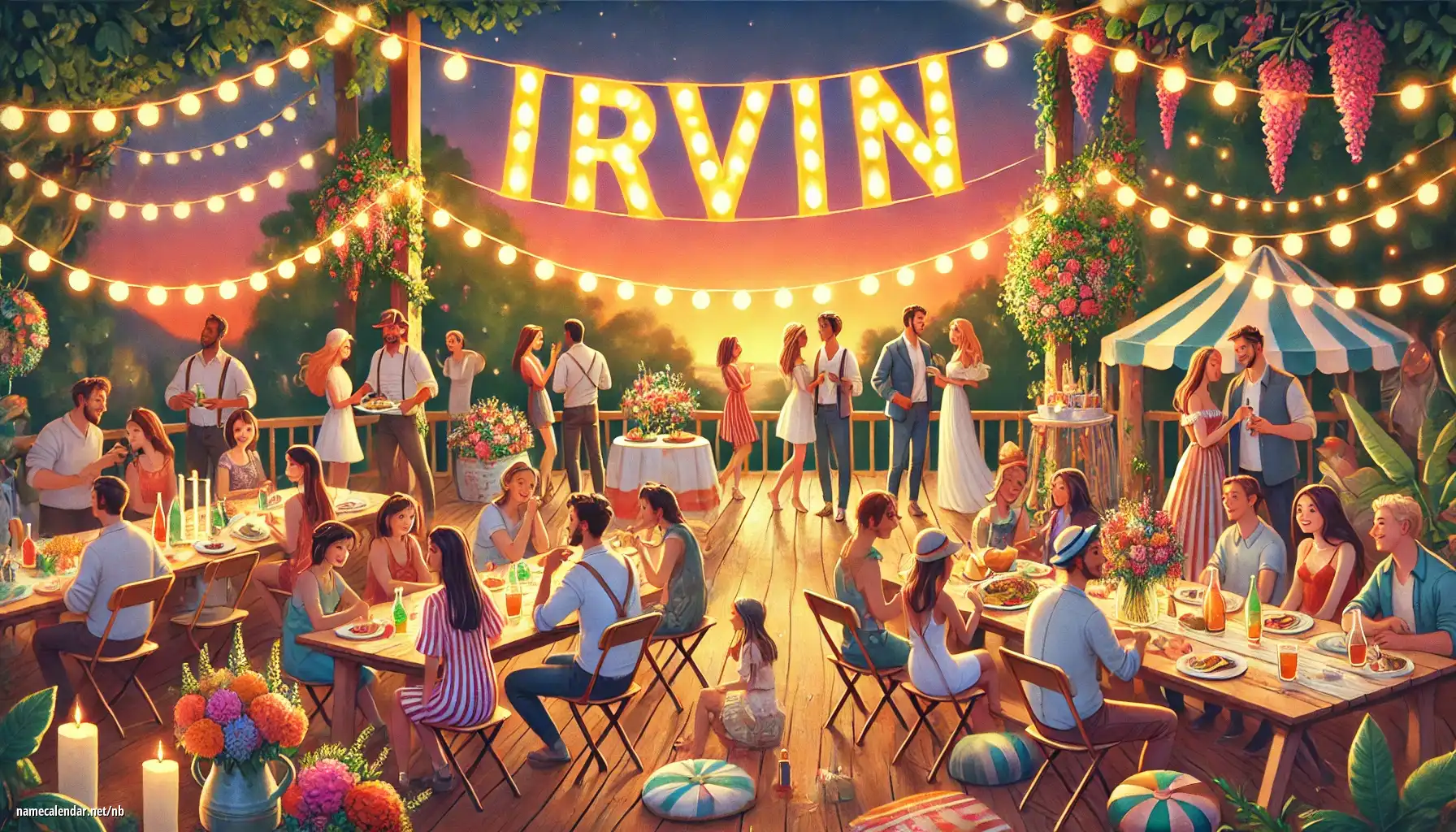 Feiring av navnedag og navn - Irvin